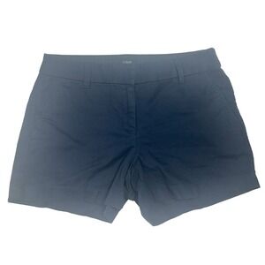 J. Crew Factory NWOT‎ Chino Shorts Women's 2 Navy Blue